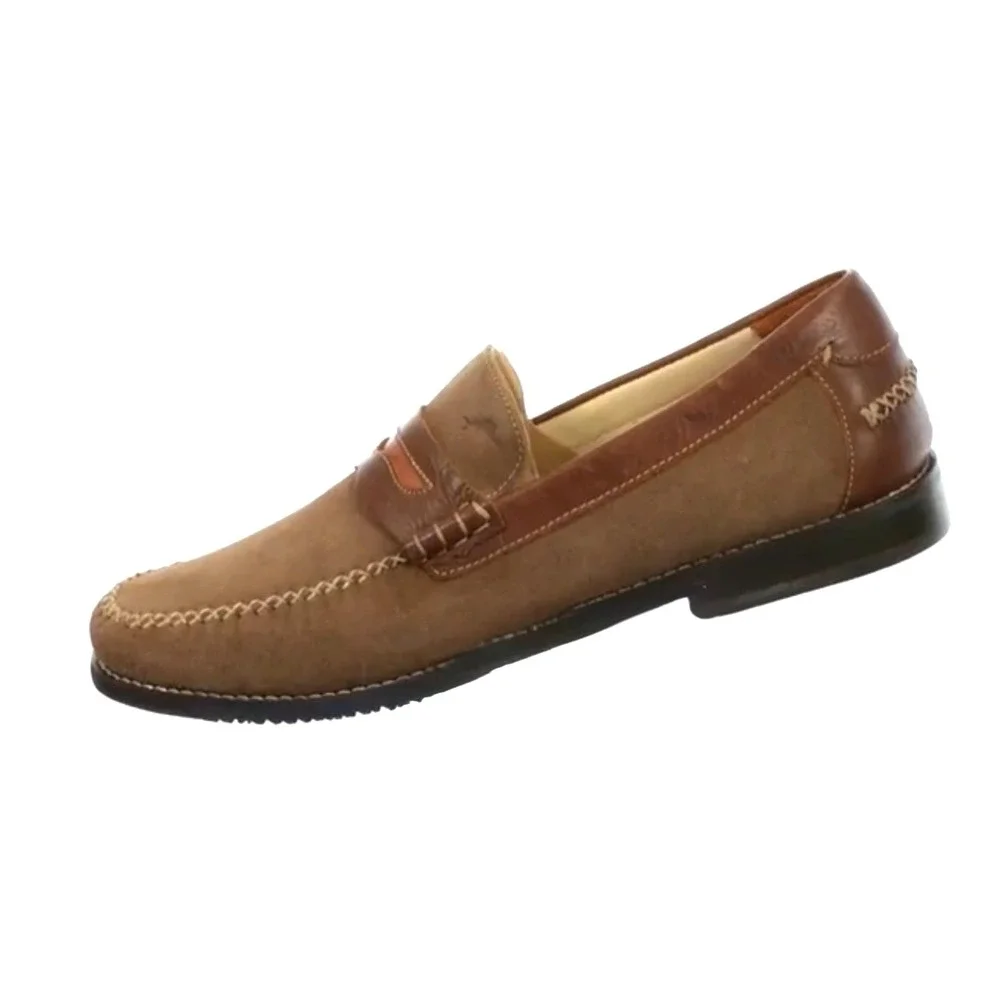 Tommy Bahama Men SlipOn Old Money Penny Loafer Driving Shoe Boat Classic Prep 11
